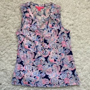Lilly Pulitzer Essie top size XS